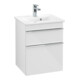 V&B Waschtischunterschrank Venticello 46,6x59x42,5cm, Gr. Chrom, glossy white-3