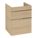V&B Waschtischunterschrank VENTICELLO 46,6x59x42,5cm, Griff Chrom, nordic oak-4