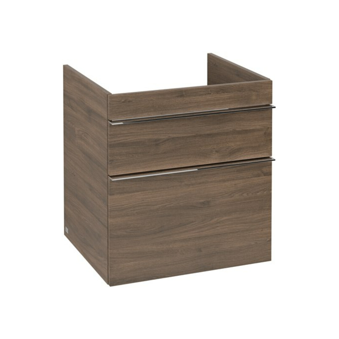 V&B Waschtischunterschrank VENTICELLO 55,3x59x50,2cm, Griff Chrom, arizona oak