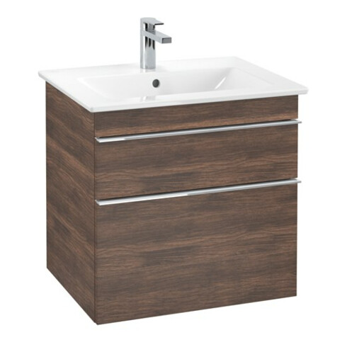 V&B Waschtischunterschrank VENTICELLO 60,3x59x50,2cm, Griff Chrom, arizona oak