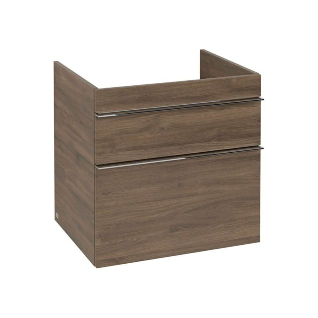 V&B Waschtischunterschrank VENTICELLO 60,3x59x50,2cm, Griff Chrom, arizona oak