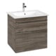 V&B Waschtischunterschrank Venticello 60,3x59x50,2cm, Griff Chrom, stone oak-3