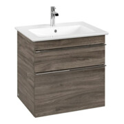V&B Waschtischunterschrank Venticello 60,3x59x50,2cm, Griff Chrom, stone oak-3