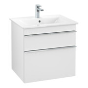 V&B Waschtischunterschrank Venticello 60,3x59x50,2cm, Griff Chrom, white matt-3