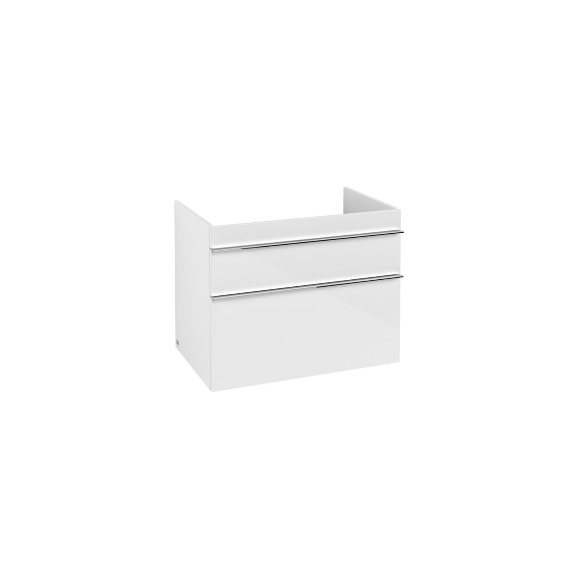 V&B Waschtischunterschrank Venticello 75,3x59x50,2cm, Gr. Chrom, glossy white ; Villeroy & Boch