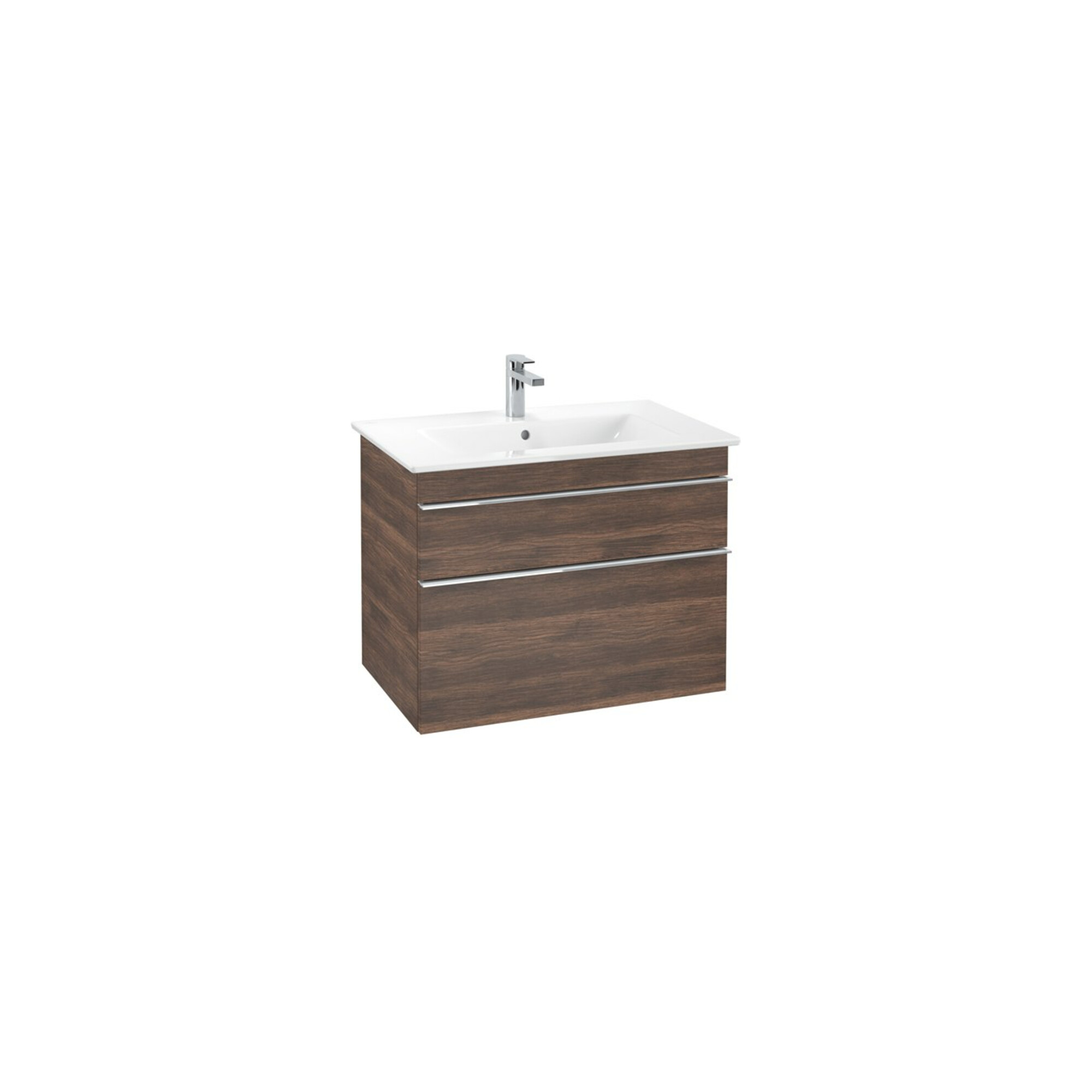 V&B Waschtischunterschrank VENTICELLO 75,3x59x50,2cm, Griff Chrom, arizona oak ; Villeroy & Boch