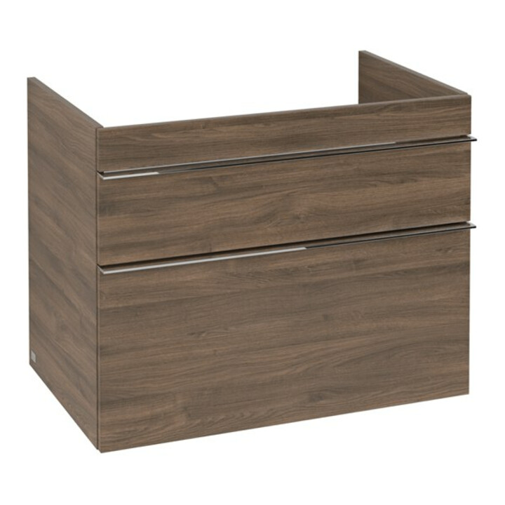 V&B Waschtischunterschrank VENTICELLO 75,3x59x50,2cm, Griff Chrom, arizona oak
