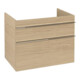 V&B Waschtischunterschrank VENTICELLO 75,3x59x50,2cm, Griff Chrom, nordic oak-1