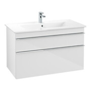 V&B Waschtischunterschrank Venticello 95,3x59x50,2cm, B mit, Gr. chr, glo wh.
