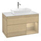 V&B Waschtischunterschrank Wandbeleuchtung Finion 100, Abd.-Pl. wh. m, Reg Oa ven, Oa ven-1