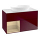 V&B Waschtischunterschrank Wandbeleuchtung Finion 100, Abd.-Pl. wh. m, Reg Oa ven, Peo m-1