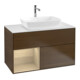 V&B Waschtischunterschrank Wandbeleuchtung Finion 100, Abd.-Pl. wh. m, Reg Oa ven, wal ven-1