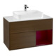 V&B Waschtischunterschrank Wandbeleuchtung Finion 100, Abd.-Pl. wh. m, Reg re Peo, wal ven-1