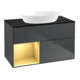 V&B Waschtischunterschrank Wandbeleuchtung Finion 100, Pl b m, Reg gol m Lac, md bl. m Lac-1