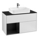 V&B Waschtischunterschrank Wandbeleuchtung Finion 100, Pl b m, Reg li bla m Lac, wh. m Lac-1