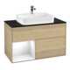 V&B Waschtischunterschrank Wandbeleuchtung Finion 100, Pl b m, Reg li glo wh. Lac, Oa ven-1