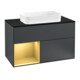 V&B Waschtischunterschrank Wandbeleuchtung Finion 100, Pl b m, Reg li gol m, md bl. m Lac-1