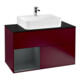 V&B Waschtischunterschrank Wandbeleuchtung Finion 100, Pl b m, Reg li md bl. m Lac, Peo m-1