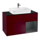 V&B Waschtischunterschrank Wandbeleuchtung Finion 100, Pl b m, Reg re md bl. m Lac, Peo m-1