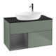 V&B Waschtischunterschrank Wandbeleuchtung Finion 100, Pl b m, Rg A m Lac, Oli. m Lac-1