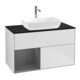 V&B Waschtischunterschrank Wandbeleuchtung Finion 100, Pl b m, Rg A m Lac, wh. m Lac-1