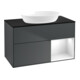 V&B Waschtischunterschrank Wandbeleuchtung Finion 100, Pl b m, Rg g wh. Lac, md bl. m Lac-1