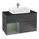 V&B Waschtischunterschrank Wandbeleuchtung Finion 100, Pl b m, Rg l Ol m Lac, md bl. m Lac-1