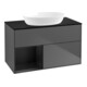 V&B Waschtischunterschrank Wandbeleuchtung Finion 100, Pl bla m, Reg bla m Lac, Anthrac. m-1