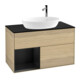 V&B Waschtischunterschrank Wandbeleuchtung Finion 100, Pl bla m, Reg bla m Lac, Oa ven-1