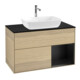 V&B Waschtischunterschrank Wandbeleuchtung Finion 100, Pl bla m, Reg bla m Lac, Oa ven-1