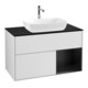 V&B Waschtischunterschrank Wandbeleuchtung Finion 100, Pl bla m, Reg bla m Lac, wh. m Lac-1