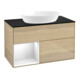 V&B Waschtischunterschrank Wandbeleuchtung Finion 100, Pl bla m, Reg glo wh. Lac, Oa ven-1