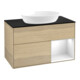 V&B Waschtischunterschrank Wandbeleuchtung Finion 100, Pl bla m, Reg glo wh. Lac, Oa ven-1