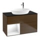 V&B Waschtischunterschrank Wandbeleuchtung Finion 100, Pl bla m, Reg glo wh. Lac, wal ven-1