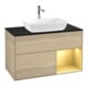 V&B Waschtischunterschrank Wandbeleuchtung Finion 100, Pl bla m, Reg gol m Lac, Oa ven-1
