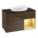 V&B Waschtischunterschrank Wandbeleuchtung Finion 100, Pl bla m, Reg gol m Lac, wal ven-1