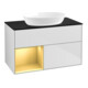 V&B Waschtischunterschrank Wandbeleuchtung Finion 100, Pl bla m, Reg gol m Lac, wh. m Lac-1