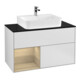 V&B Waschtischunterschrank Wandbeleuchtung Finion 100, Pl bla m, Reg li Oa ven, wh. m Lac-1