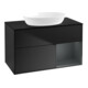 V&B Waschtischunterschrank Wandbeleuchtung Finion 100, Pl bla m, Reg md m Lac, bla m Lac-1