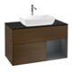 V&B Waschtischunterschrank Wandbeleuchtung Finion 100, Pl bla m, Reg md m Lac, wal ven-1