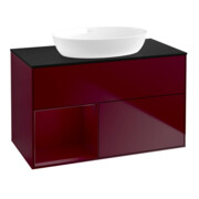 V&B Waschtischunterschrank Wandbeleuchtung Finion 100, Pl bla m, Reg Peo m Lac, Peo m