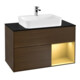V&B Waschtischunterschrank Wandbeleuchtung Finion 100, Pl bla m, Reg re gol m, wal ven-1