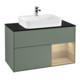 V&B Waschtischunterschrank Wandbeleuchtung Finion 100, Pl bla m, Reg re Oa ven, Oli. m Lac-1