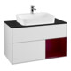 V&B Waschtischunterschrank Wandbeleuchtung Finion 100, Pl bla m, Reg re Peo, wh. m Lac-1