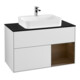 V&B Waschtischunterschrank Wandbeleuchtung Finion 100, Pl bla m, Reg re wal ven, wh. m Lac-1