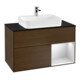 V&B Waschtischunterschrank Wandbeleuchtung Finion 100, Pl bla m, Reg re wh. m Lac, wal ven-1
