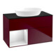 V&B Waschtischunterschrank Wandbeleuchtung Finion 100, Pl bla m, Reg wh. m Lac, Peo m-1