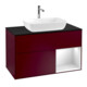 V&B Waschtischunterschrank Wandbeleuchtung Finion 100, Pl bla m, Reg wh. m Lac, Peo m-1