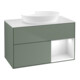 V&B Waschtischunterschrank Wandbeleuchtung Finion 100, Pl w m, Reg glo wh. Lac, Oli. m Lac-1