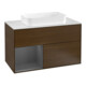 V&B Waschtischunterschrank Wandbeleuchtung Finion 100, Pl w m, Reg li Anthrac. m, wal ven-1